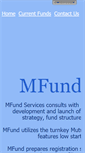 Mobile Screenshot of mfundservices.com